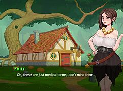 Otakus rage porn game part1, wake up to those big tits!