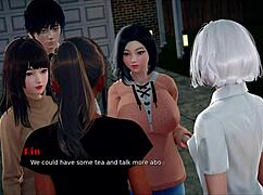 My real desire unfolds in anime hentai world