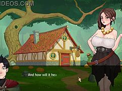 Otakus rage porn game part1, wake up to those big tits!