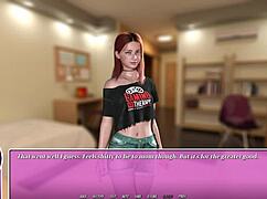 Summer in the City 06 - Petite 18+ Redhead Enjoys Ramen with a Lesbian BDSM Twist.