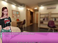 Summer in the City 06 - Petite 18+ Redhead Enjoys Ramen with a Lesbian BDSM Twist.