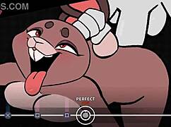 this beat banger boss gameplay features furry group banging in anime style 😈