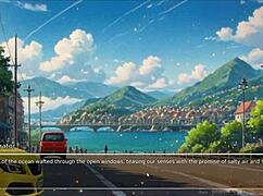 Hey, wanna tease your boyfriend with voyeur ideas in this hentai game?