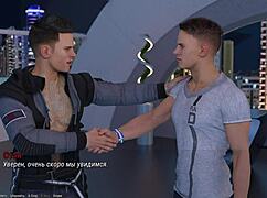 Submissive with big natural tits gets fucked and cumshot in project atmosphere gameplay