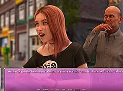 Summer in the City 06 - Petite 18+ Redhead Enjoys Ramen with a Lesbian BDSM Twist.