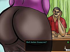 White Professor Bound By Pimp In Bad Ending