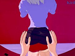 Mitsuki Bakugo and Izuku Midoriya Share Intense Creampie Action in My Hero Academia Hentai