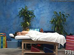 Intense vulva massage on wet cunt!