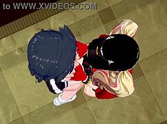 Ann Takamaki X Ryuko Matoi - Lesbian 3d Hentai