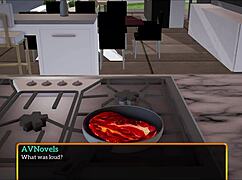 i got a new family in this cartoon episode with redhead teens and amateurs.