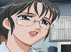 weak boy overwhelmed by milf pussy in wild hentai action! 😲