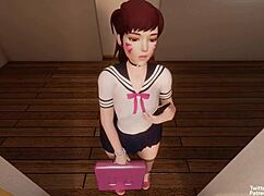D Va Caught in Glorious Detention Action