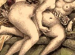 Look at this vintage erotic illustration!