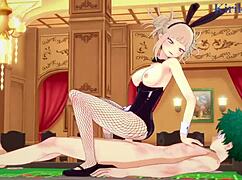 Whoa, Himiko Toga and Izuku Midoriya in wild hentai action! 🔥