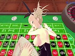 Whoa, Himiko Toga and Izuku Midoriya in wild hentai action! 🔥