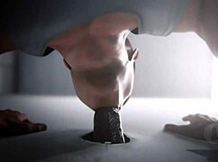 Yo, check this army bathroom blowjob animation with cum swallowing!