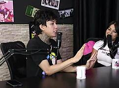 Brazilian couple debates open relationship and swingers club