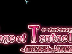 A maiden endures pleasure hell in tentacle prison, overwhelmed by sensations in this hentai tale.