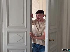 My best friend and I slam our teen 18+ roommate Ohana Petite 18+ with big black cock! What a wild homemade threesome banging!