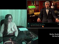 i'm playin naked secret of the old clock with big tits