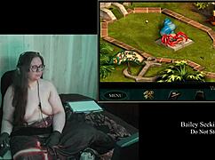 i'm playin naked secret of the old clock with big tits