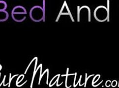 Puremature's Janet Mason with melon tits banged after steamy bath