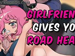 Sucking Your Cock While You Drive In Anime Roleplay