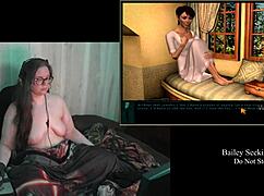 i'm playin naked secret of the old clock with big tits