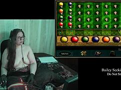 i'm playin naked secret of the old clock with big tits