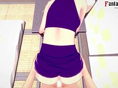 ino yamanaka gives titijob then gets fucked doggystyle by naruto 😘