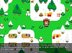 poppy from lol stars in christmas hentai game episode one