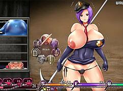 Karryn Endures Rough Threesome With Slime Monster And Thug In Prison Hentai