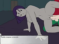 anal a raven despues someto y humillo a mis prisioneras 18titans capitulo 8 en espa�ol