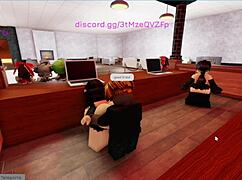 cheating roblox girl takes big black cock 😈