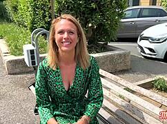 julie blonde coquine explores her wild desires.