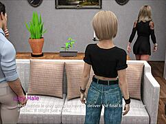 Curvy Teen in Rosewater Manor Shows Big Tits