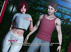 Eternum 56: Curvy Mature Teen In Cute 3D Outfit. Exploring Game World.