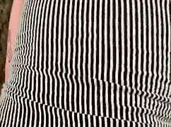 omg we got caught in forest while she begged for rough dick