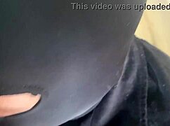 MilfyCalla's adventures with a stranger involve deepthroat and fucking in pantyhose