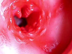 A Big Red COCK INSIDE a Juicy Hole Ready to Explode With Sperm at Any Moment