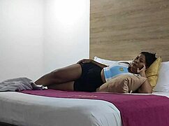 Taking my salary out with step-aunt’s wild sucking, ever seen this?! 😜