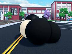 My thicc avatar shakes her big ass dancing for you 😍