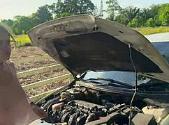 she cheat to her boyfriend and let me fuck her holes