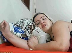 horny milf sister-in-law gets bareback fucked while brother is away