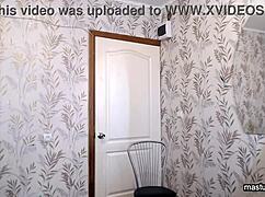 After my intense workout, I masturbate in lingerie as an acrobatic gymnast