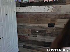 foster alex coal gets hardcore punished in garage after family photo reveal