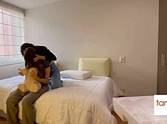 Scarlett and Chanel Play with Tantaly Fuck Doll, Licking and Tribbing Furiously!