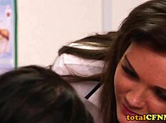 Sexy Nurses Strip Patient's Pants Off for Erotic Hospital Checkup