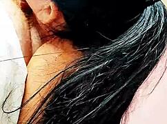 Playing in BED with my cousin while MOM doesn't arrive