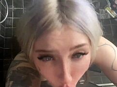 Hey, caught my step sister getting drilled hard in the shower POV